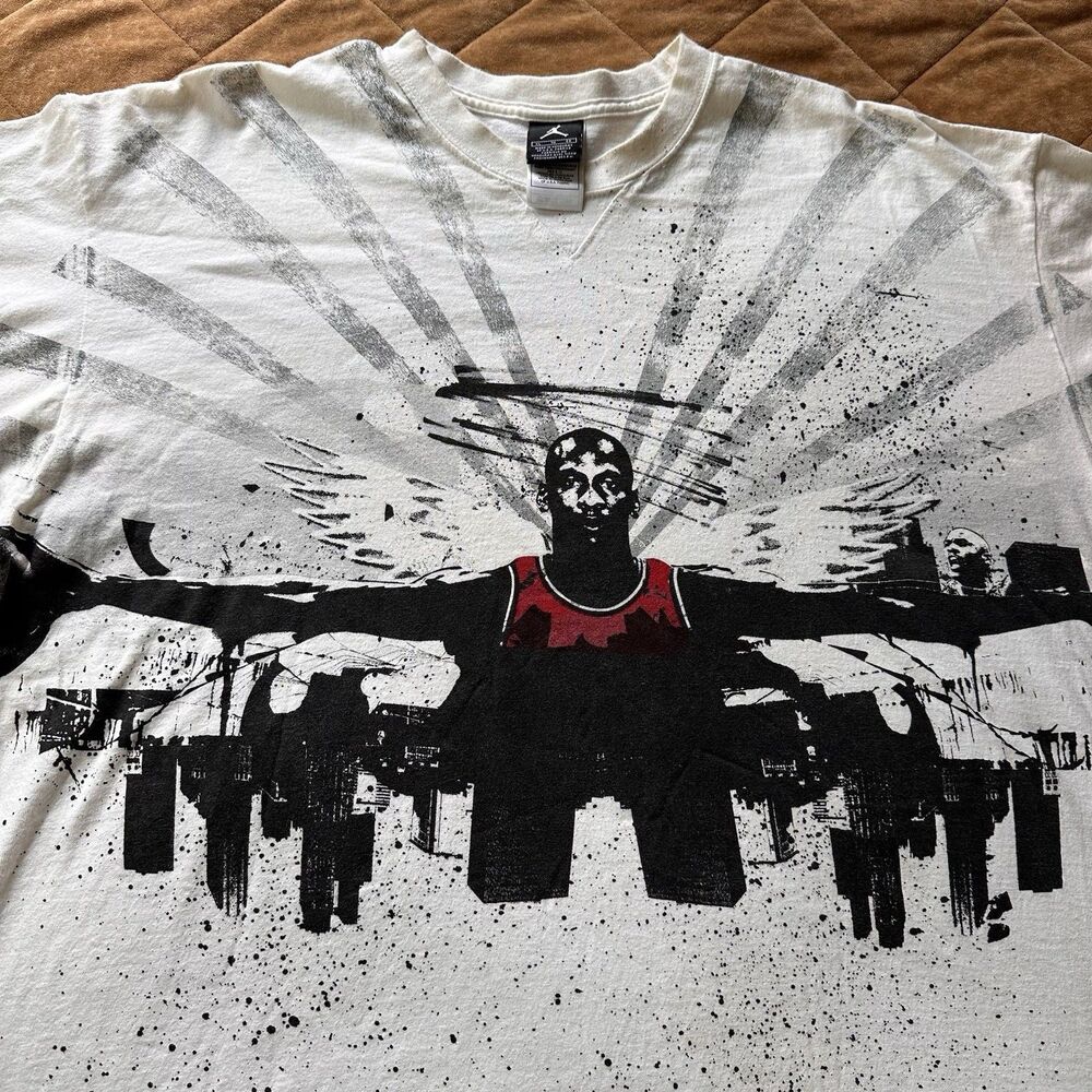 Vintage Y2K Nike Air Jordan Wingspan T-Shirt Michael Jordan Men’s Size XL